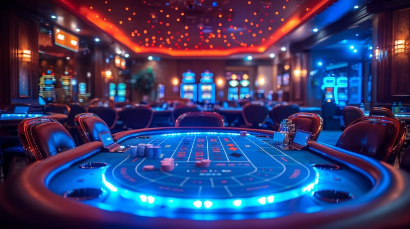 Pengalaman browser Microgaming jayabola 1 di iPhone menampilkan streaming live dealer dan slot